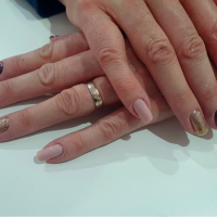 Pink Nail Design